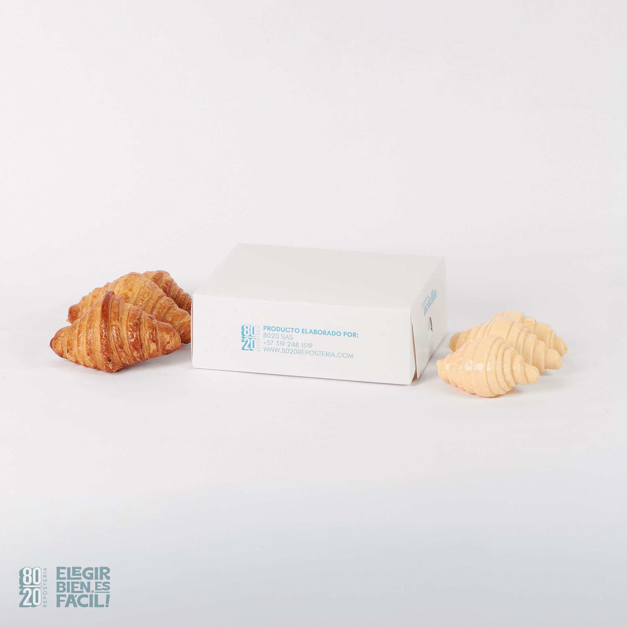 Croissant de Mantequilla Congelado | 8020 Repostería