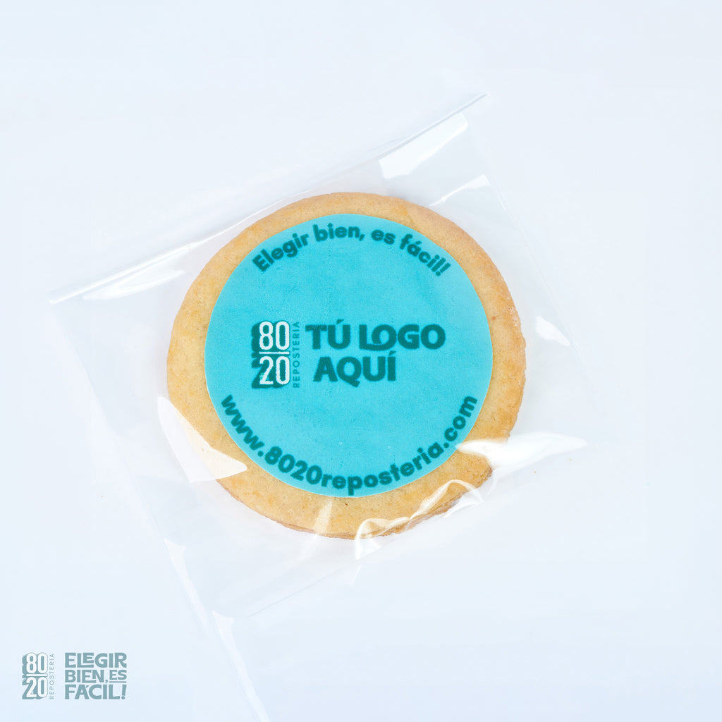 GALLETA DE MANTEQUILLA 4,5 CM CON IMPRESION COMESTIBLE