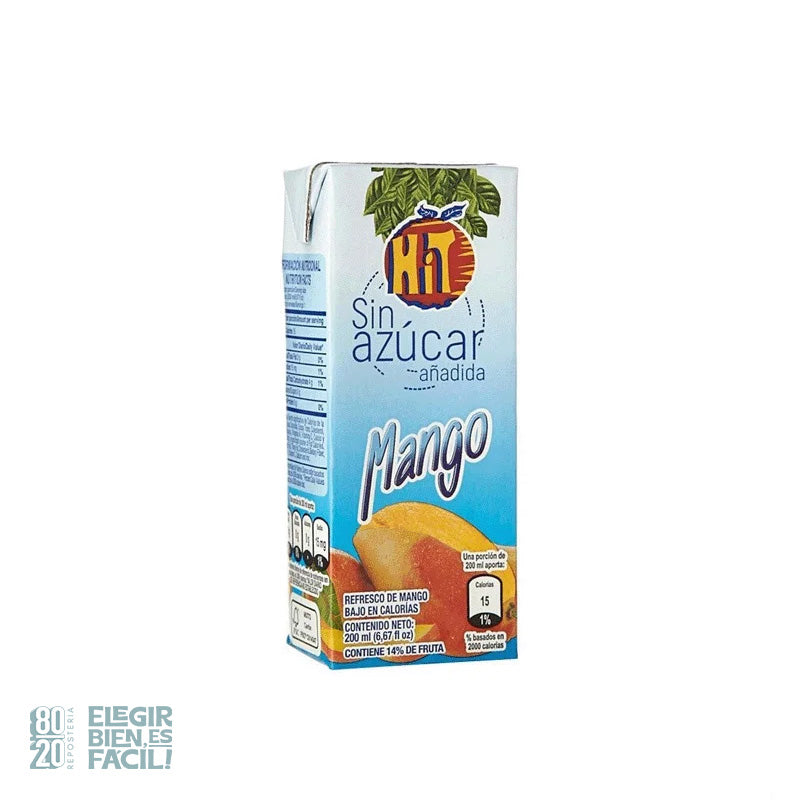 Hit sin azúcar 200 ml TetraPak | Refrigerios y almuerzos