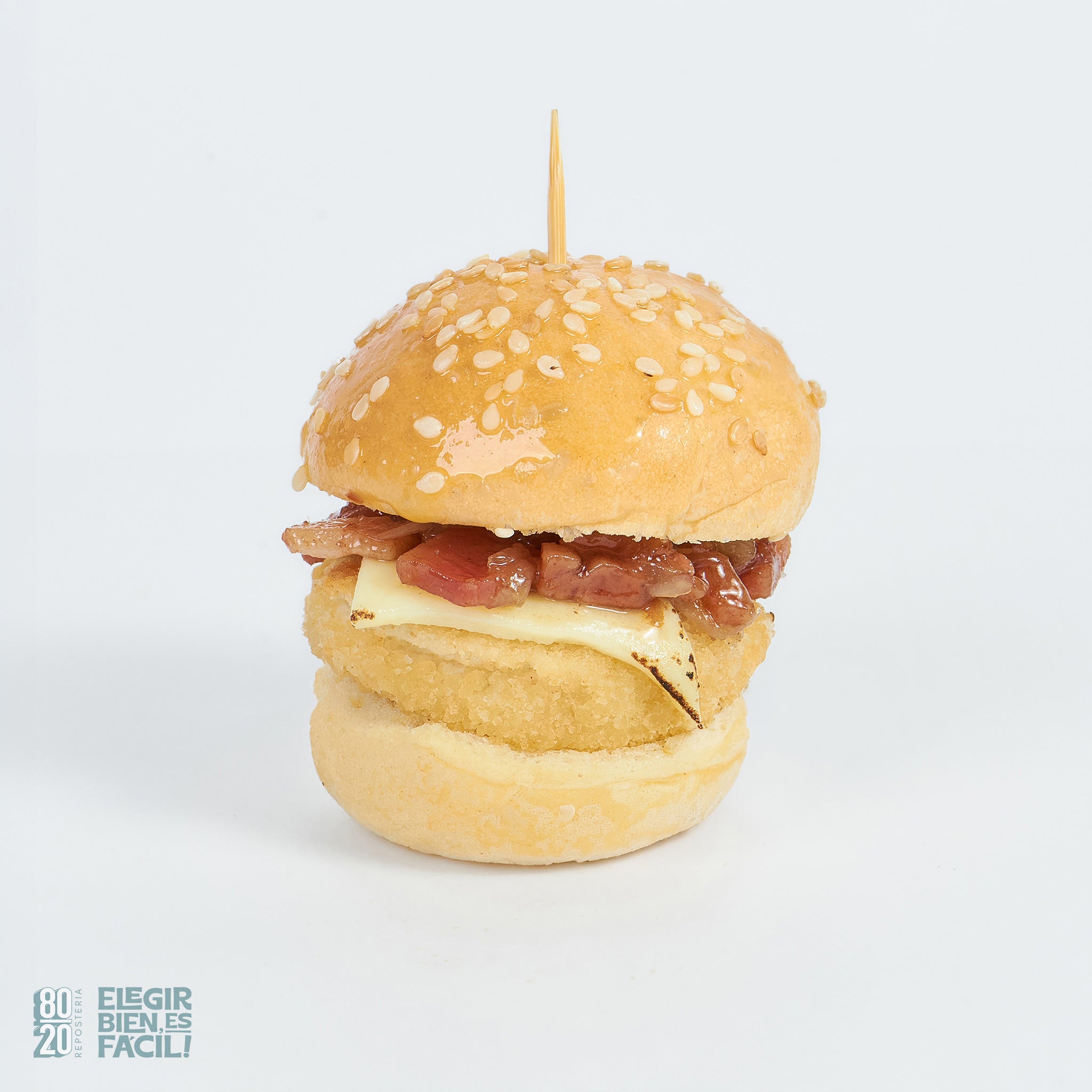 Mini hamburguesa callejerita | Pasabocas salado