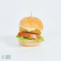 Mini hamburguesa de pollo | Pasabocas salado