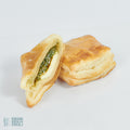Mini pastel queso y pesto | Pasabocas salado