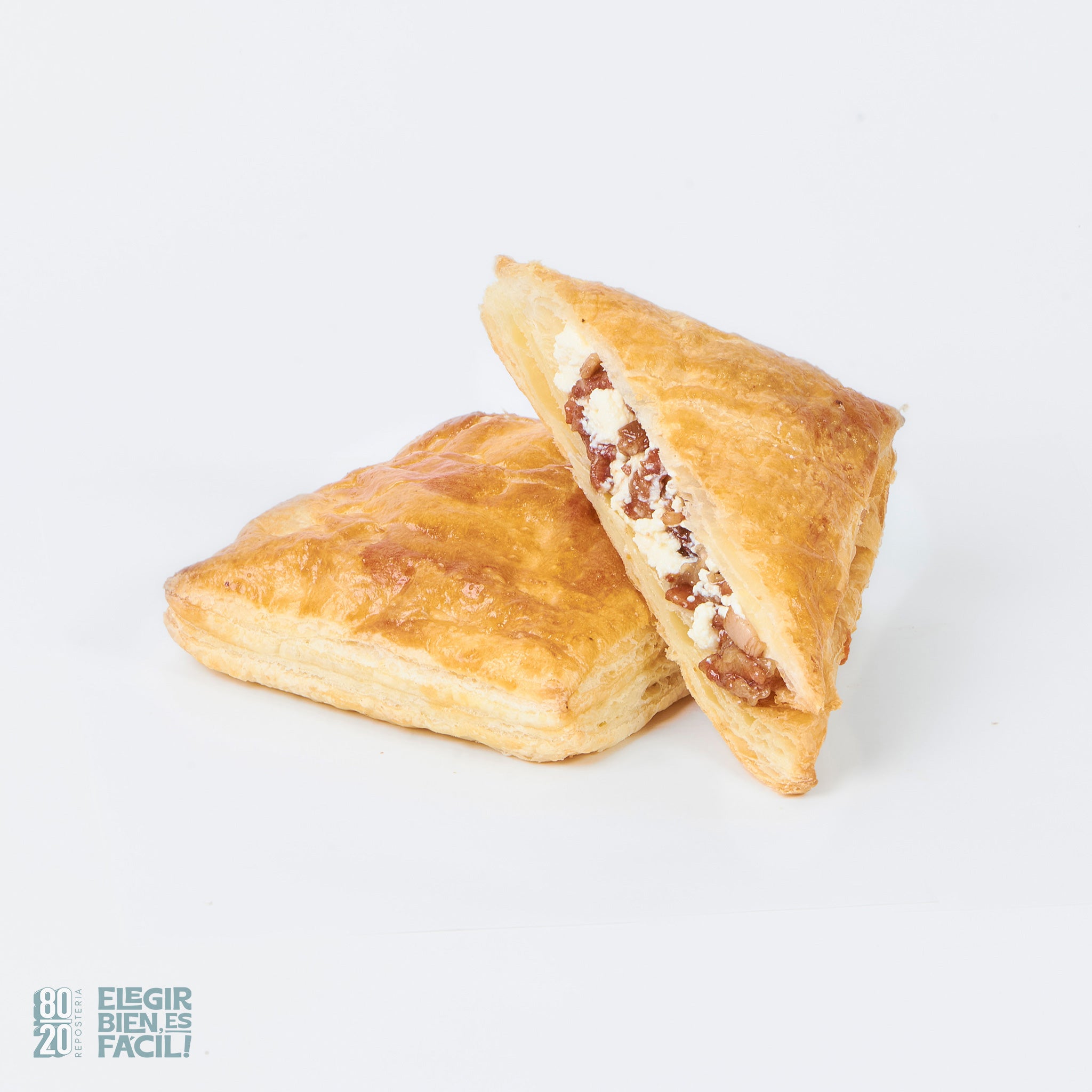 Pastel De Tocino Y Philadelphia | Refrigerios individuales