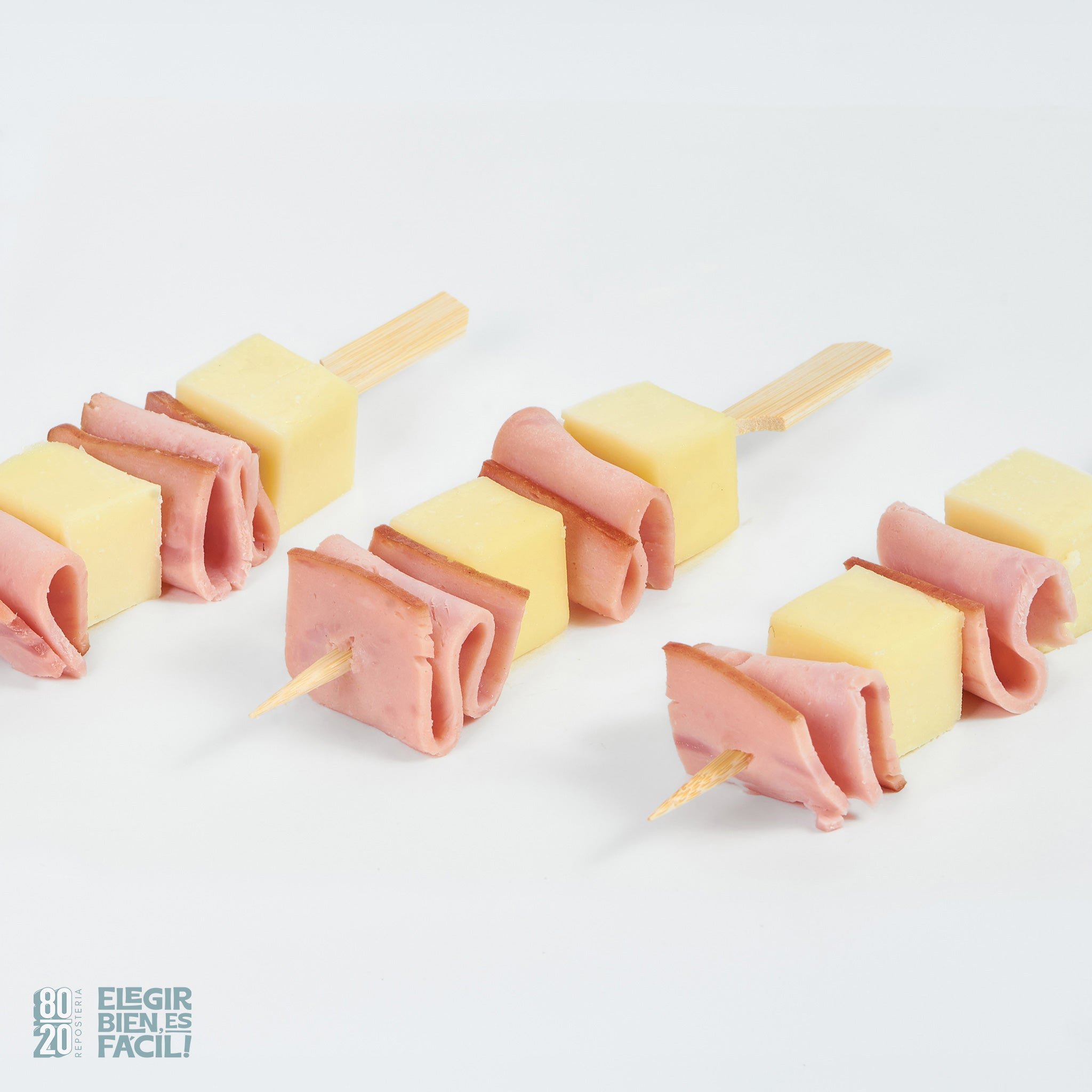 Pincho jamón y queso | Pasabocas salado