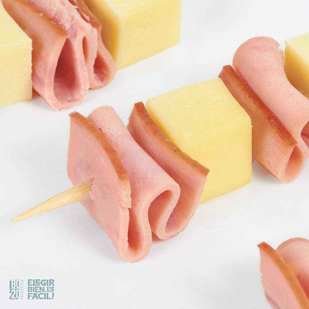 Pincho jamón y queso | Pasabocas salado