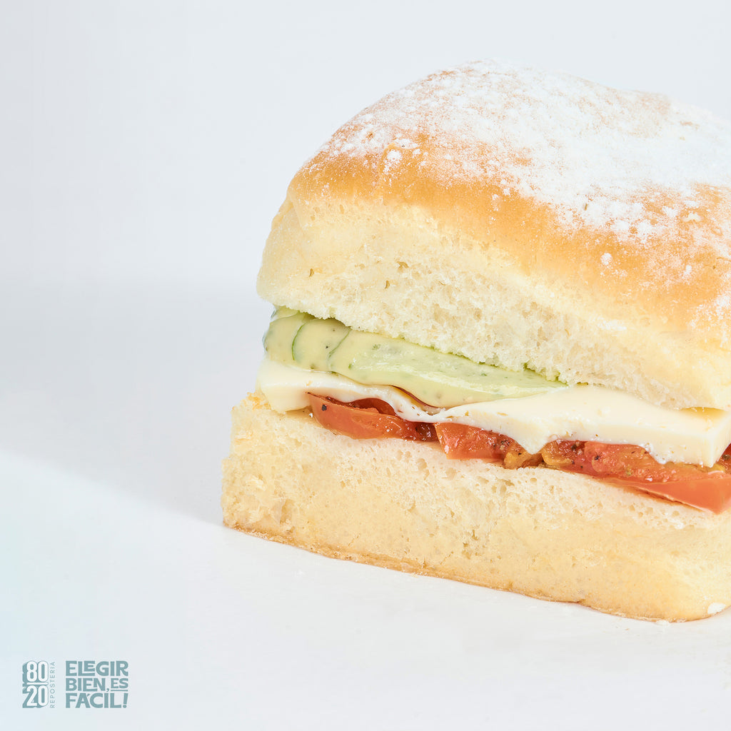 Sándwich capresse | Refrigerios individuales