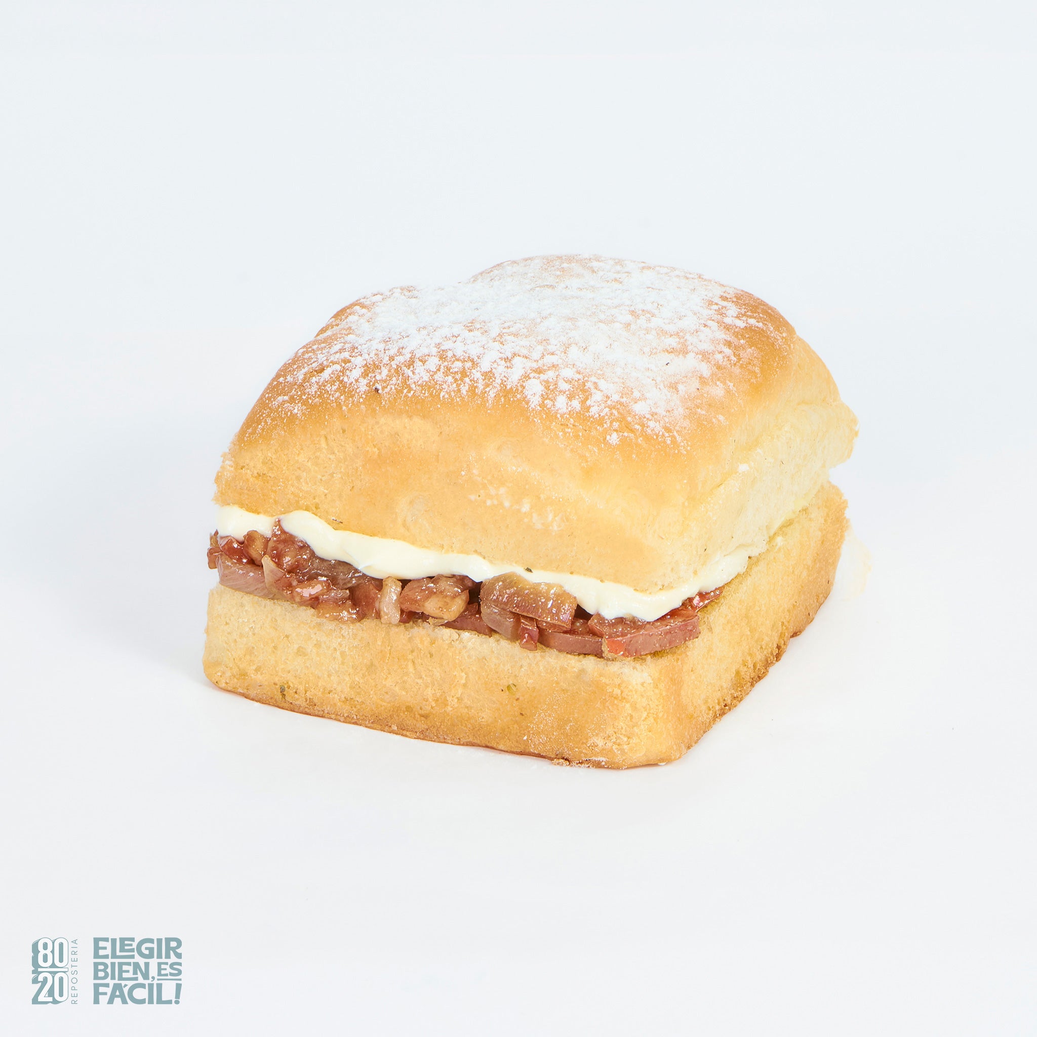 Sándwich tocineta y Philadelphia | Refrigerios individuales