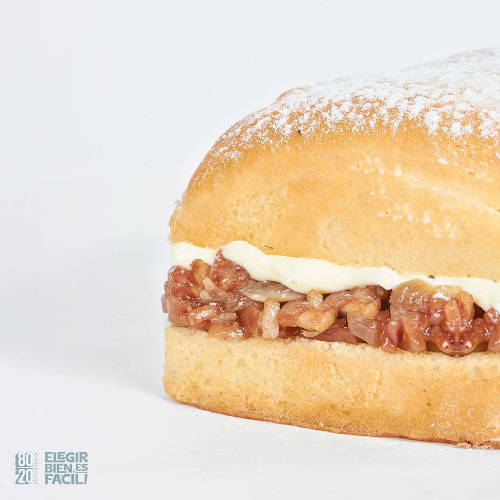 Sándwich tocineta y Philadelphia | Refrigerios individuales