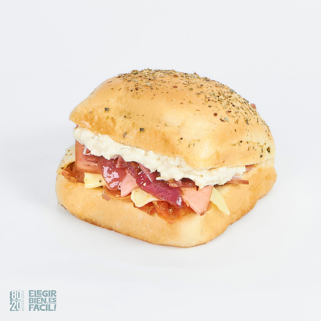 Sándwich tres quesos | Refrigerios individuales