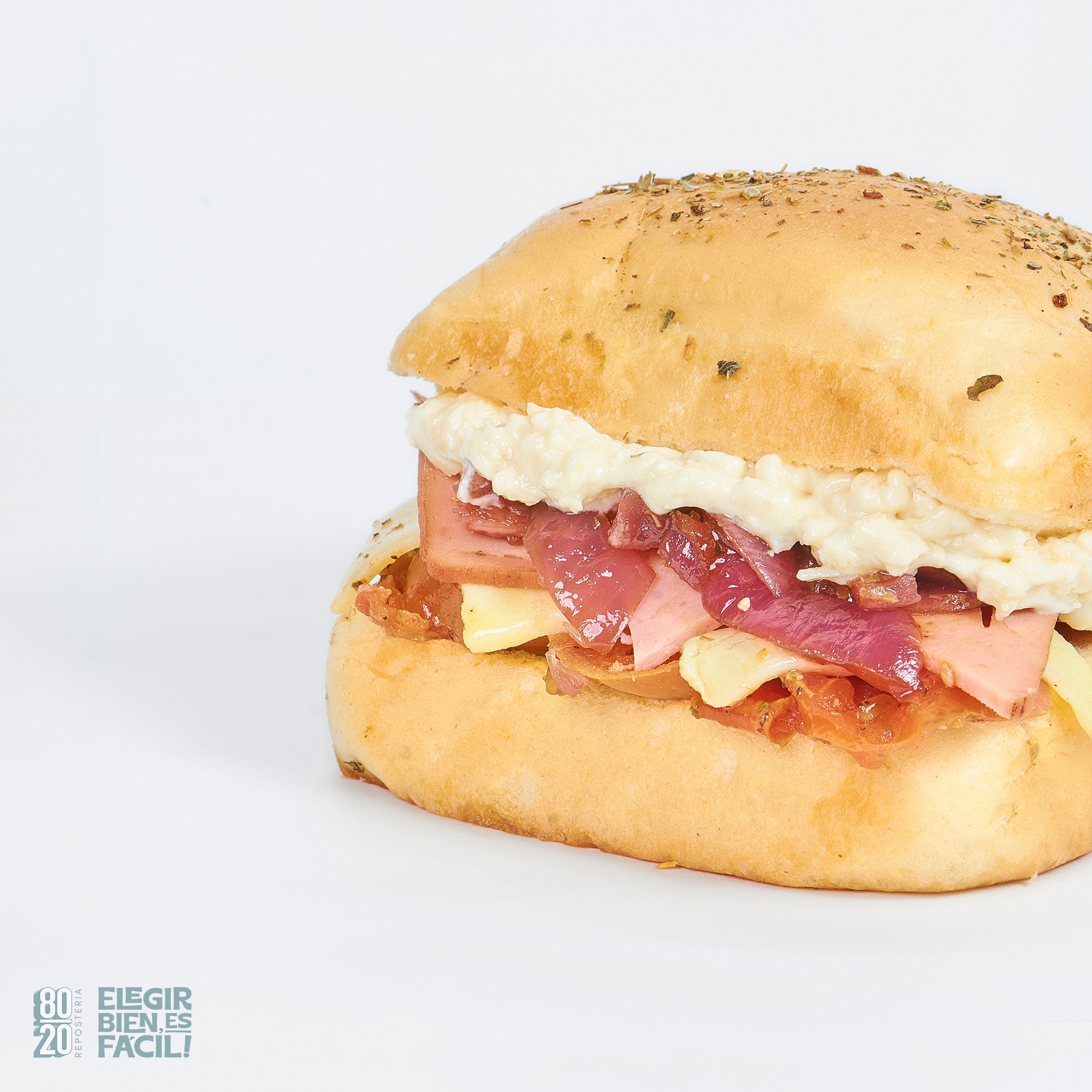 Sándwich tres quesos | Refrigerios individuales