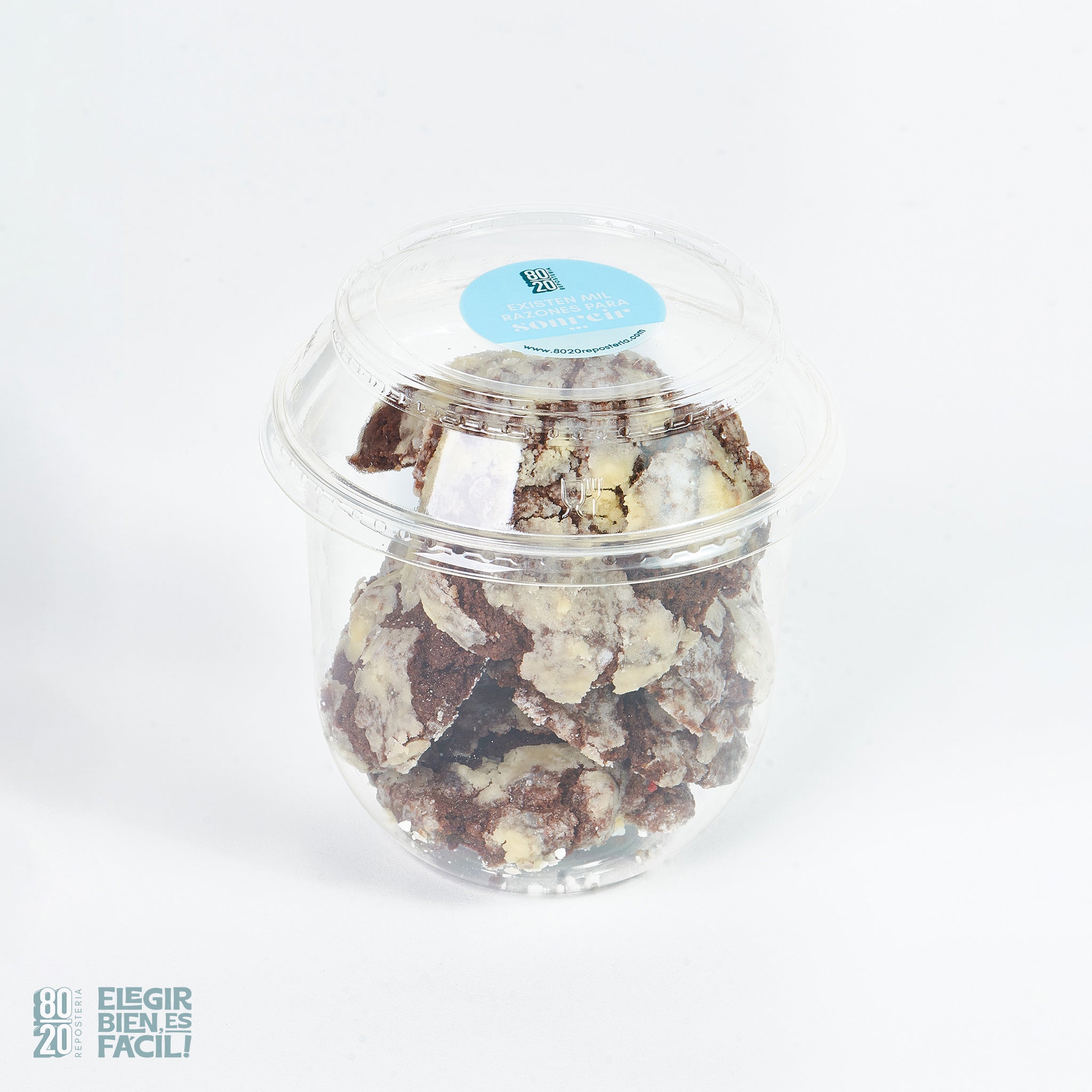 Vaso Craquelina De Chocolate X6 | Galletas | Reposteríaa