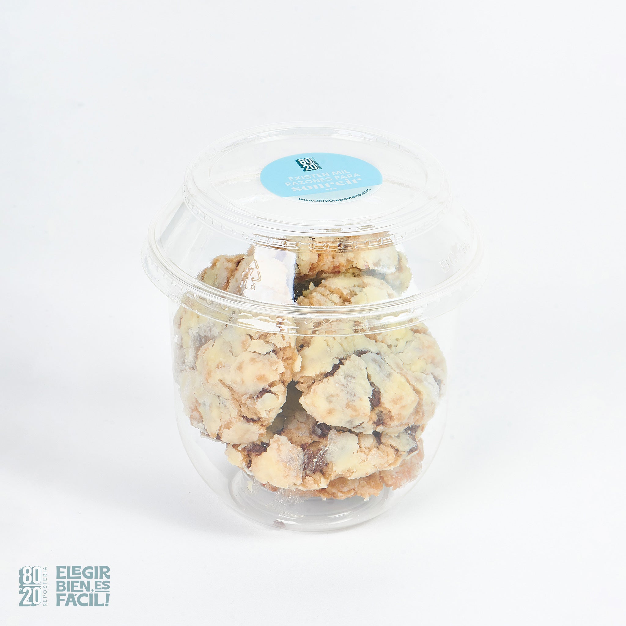 Vaso Craquelina De Vainilla X6 | Galletas | Reposteríaa