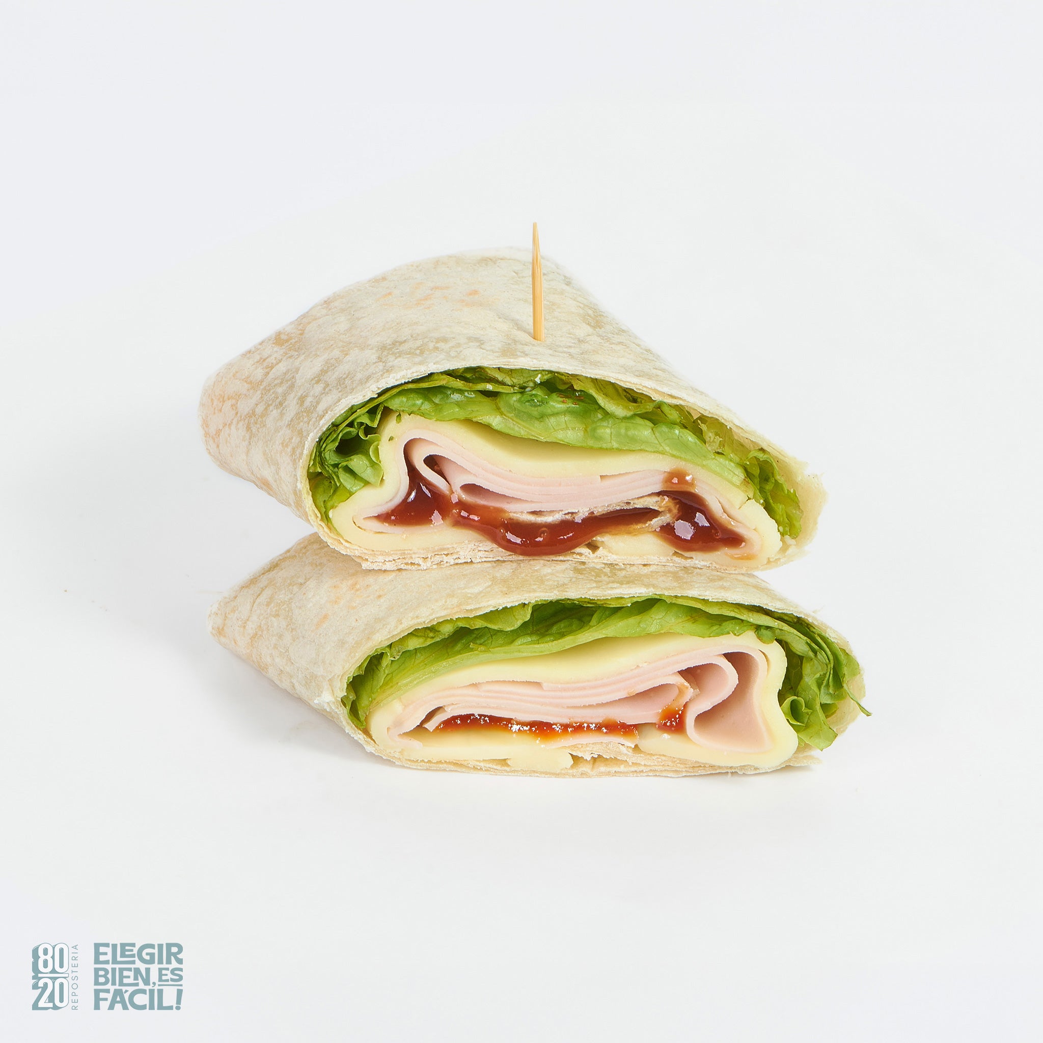 Wrap jamón de pavo | Refrigerios individuales