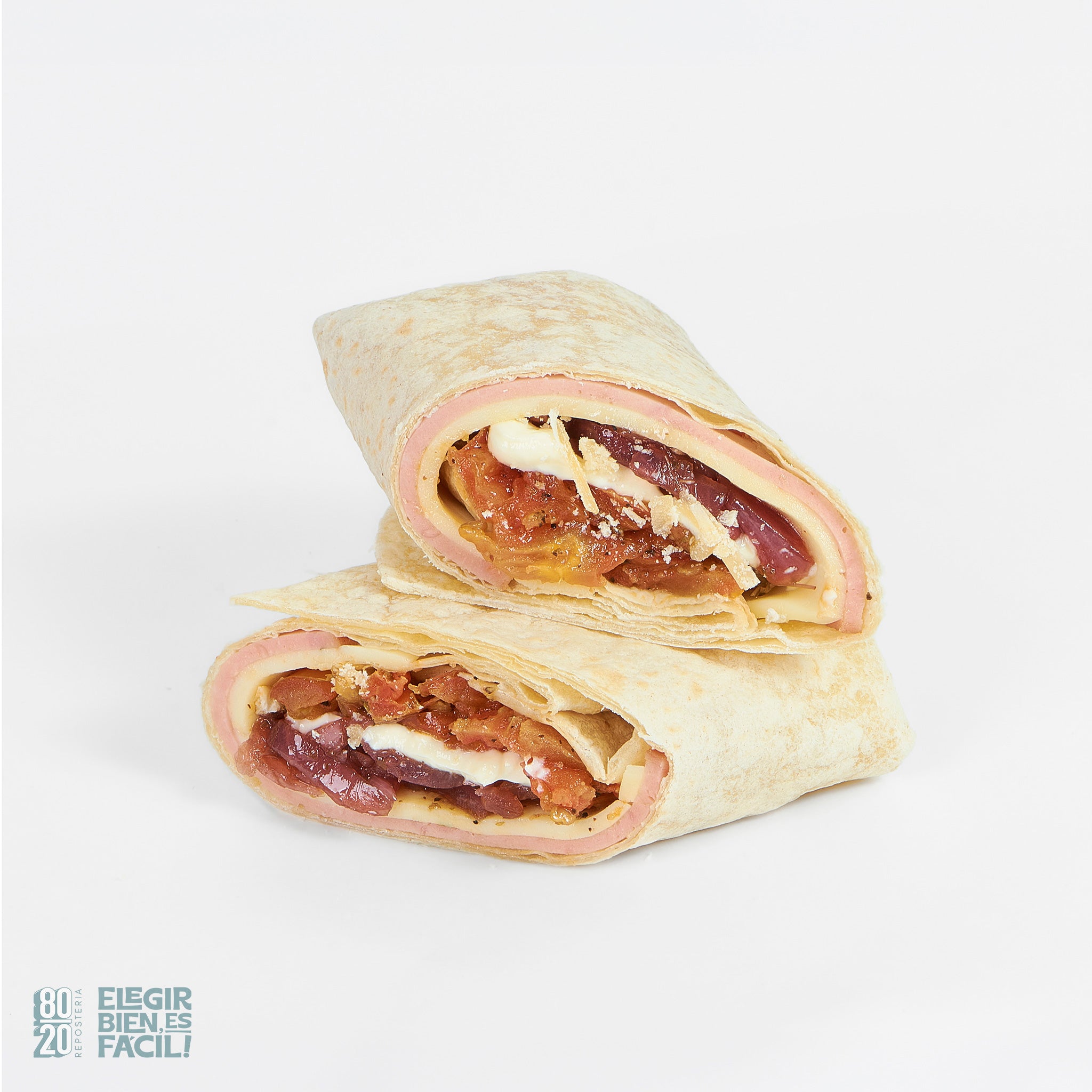 Wrap tres quesos | Refrigerios individuales