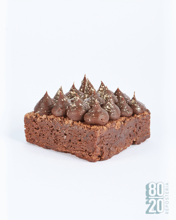 BROWNIE DE CHOCOLATE 8020 REPOSTERIA | 8020 Repostería |
