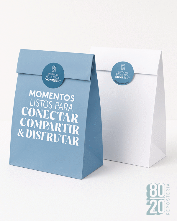 EMPAQUE BOLSA PAPEL 8020 REPOSTERIA | 8020 Repostería |