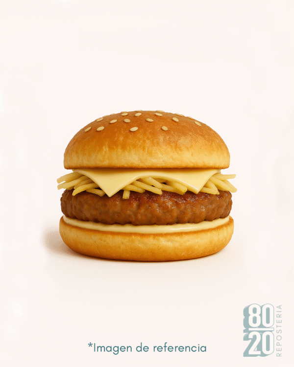 HAMBURGUESA SENCILLA 8020 REPOSTERIA | 8020 Repostería |