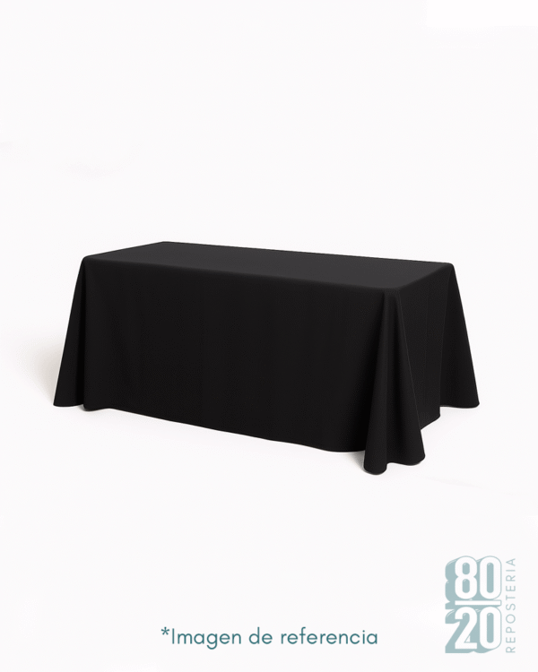 MANTEL NEGRO MATE 8020 REPOSTERIA | 8020 Repostería |