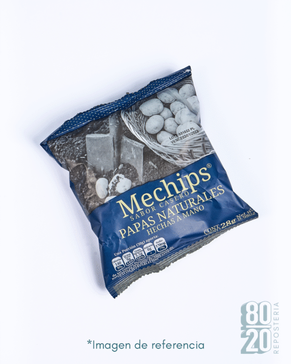 PAPAS CHIPS NATURALES 8020 REPOSTERIA | 8020 Repostería |