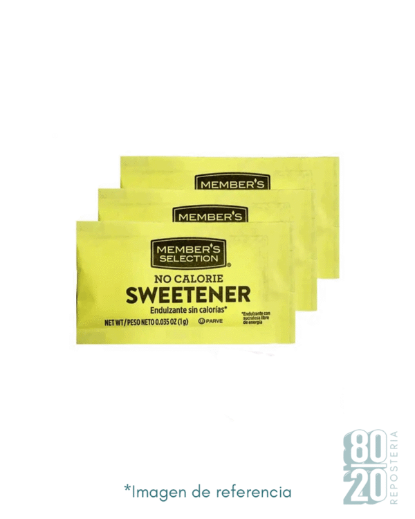 SOBRE DE ENDULZANTE 8020 REPOSTERIA | 8020 Repostería |