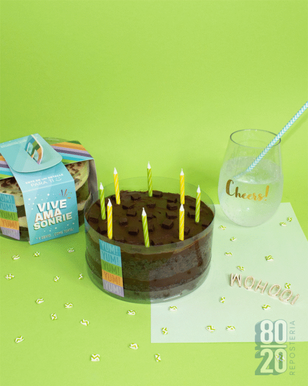 TORTA REGALO CHOCOLATE 8020 REPOSTERIA | 8020 Repostería |