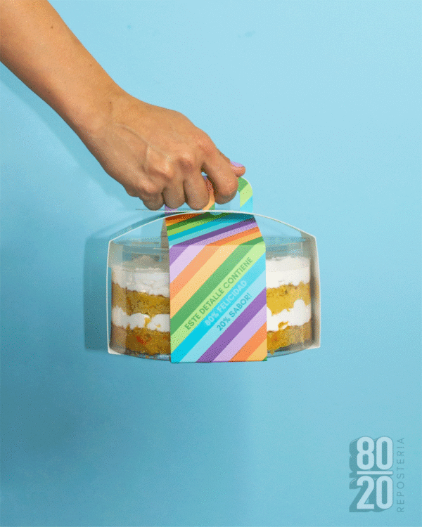 TORTA REGALO ZANAHORIA | 8020 Repostería |